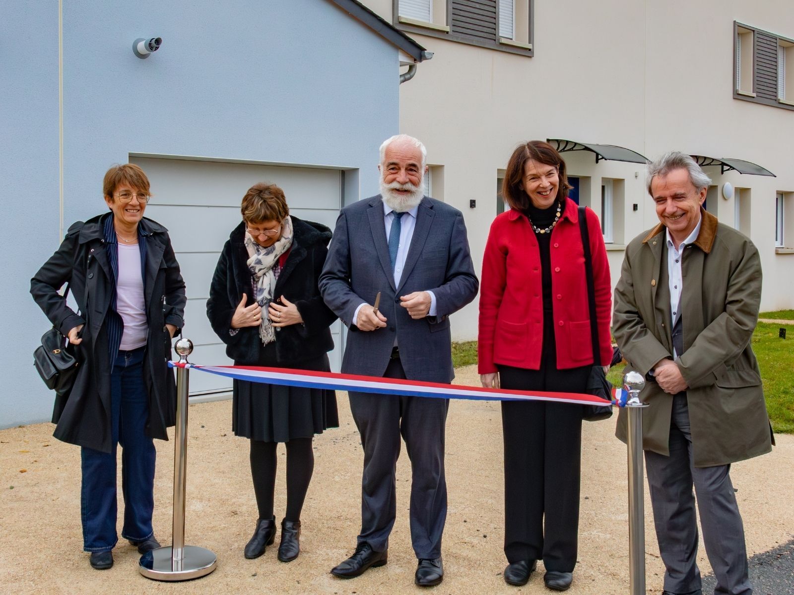 Inauguration du Clos du Paradis à Veigné (37)